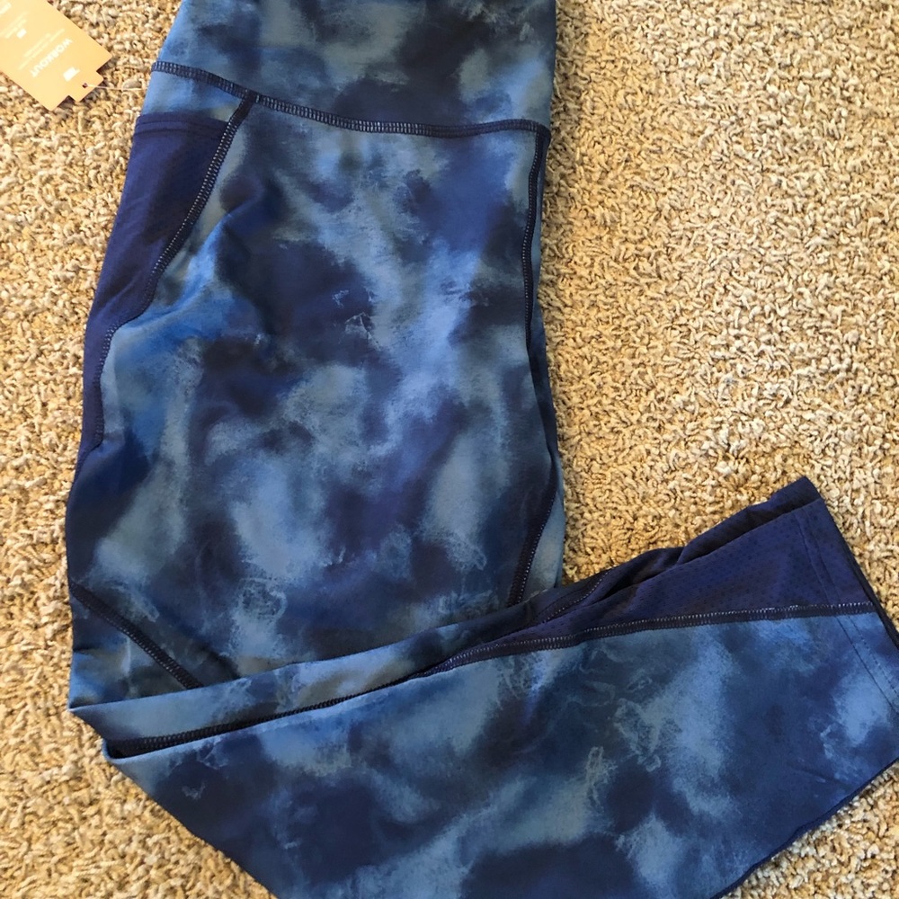 Tek Gear Navy Tie Dye 7/8 Leggings